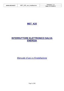 MST_K25 INTERRUTTORE ELETTRONICO SALVA