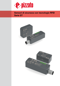 Sensori di sicurezza con tecnologia RFID Serie ST