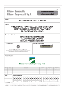 VIMERCATE - CAVI SCALDANTI SU SISTEMA DI MITIGAZIONE