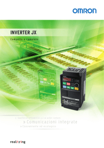 JX 3G3JX Omron inverter - AI Automazione Industriale Srl