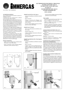 kit termostato di sicurezza a bracciale victrix 26 kw (rev
