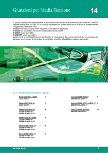 14.1 Giunzioni per cavi estrusi Serie Autorestringente unipolare