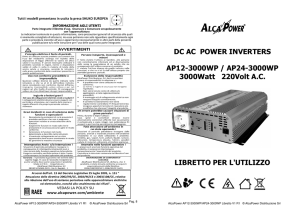 DC AC POWER INVERTERS AP12-3000WP / AP24