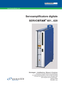 Servoamplificatore digitale SERVOSTAR 601...620