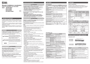 Manuale di installazione e manutenzione