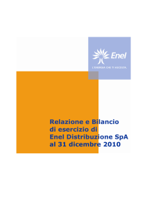 Relazione e Bilancio di esercizio di Enel - e