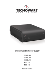 Uninterruptible Power Supply - Soprani Rappresentanze industriali