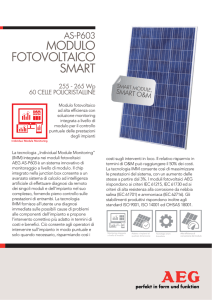 modulo fotovoltaico smart