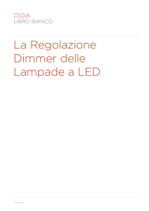 La Regolazione Dimmer delle Lampade a LED