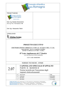 norme tecniche per - Consorzio di Bonifica della Romagna