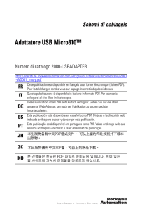 Adattatore USB Micro810™