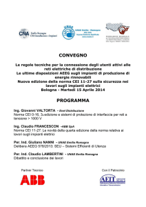 Atti Convegno CNA - UNAE - COLLEGIO PERITI del 15 Aprile 2014