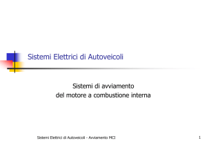 Sistemi Elettrici di Autoveicoli - Dipartimento di Sistemi Elettrici e
