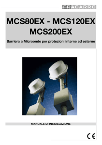 MCS80EX - MCS120EX MCS200EX