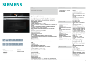 Siemens CM676G0S6 Forno compatto con microonde
