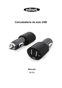 Caricabatterie da auto USB