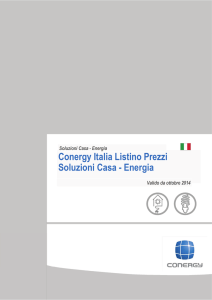 Conergy Italia Listino Prezzi Soluzioni Casa
