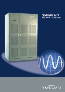 Powerware 9370 160 kVA