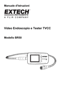 Video Endoscopio e Tester TVCC