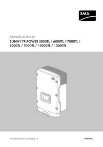 Manuale di servizio - SUNNY TRIPOWER 5000TL / 6000TL