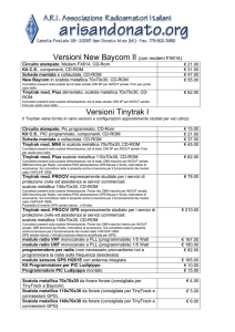 Versioni New Baycom II (con modem FX614)