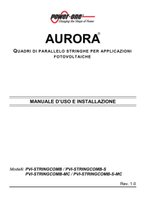 Manuale d`installazione