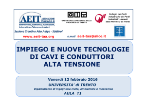 Presentazione dell`associazione e di questo suo seminario - AEIT-TAA