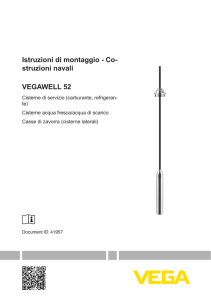 Istruzioni d`uso - VEGAWELL 52 - Cisterne di servizio (carburante