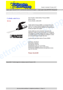 Coltello Elettrico Princess 492952