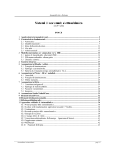 Sistemi di accumulo elettrochimico - Dipartimento di Sistemi Elettrici