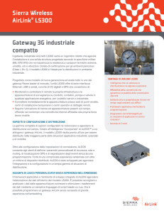Gateway 3G industriale compatto Sierra Wireless