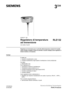 3334 Regolatore di temperatura ad immersione RLE132