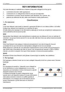 reti informatiche - Istituto Guglielmo Marconi di Prato