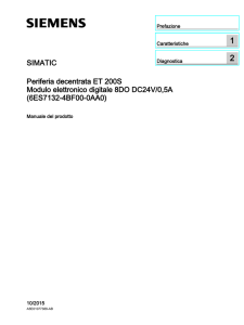 Modulo elettronico digitale 8DO DC24V/0,5A