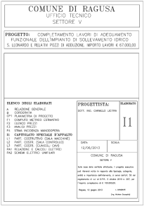 Art.34 - Comune di Ragusa