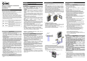 Manuale di installazione e manutenzione Ionizzatore a ventola