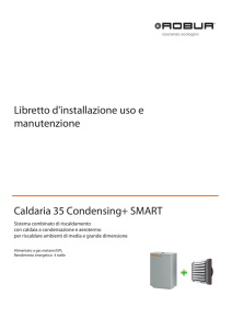 Libretto d`installazione uso e manutenzione Caldaria 35