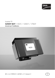 SUNNY BOY 1100-IT / 1200-IT / 1700-IT - Istruzioni per l