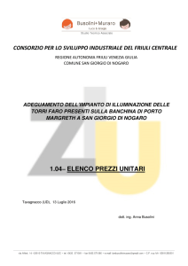 1.04 – elenco prezzi unitari - Consorzio per lo sviluppo industriale