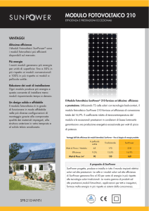 modulo fotovoltaico 210