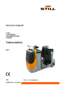 Istruzioni originali Trattore elettrico
