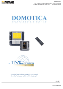 Domotica - TMC Trading