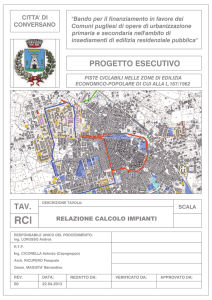 RCI- Relazione Calcolo Impianti