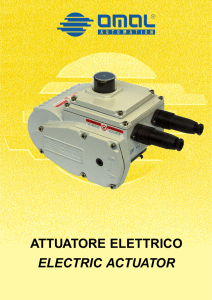 attuatore elettrico electric actuator