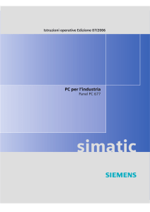 PC industriale SIMATIC Panel PC 677