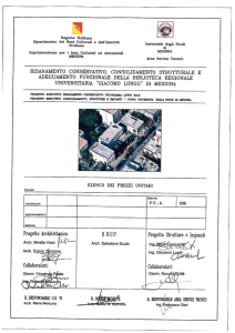 Elenco prezzi - Università degli Studi di Messina