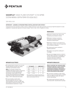 shurflo® high flow system™ ii (10 gpm) sistema marino a doppia
