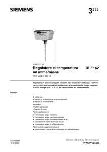 3333 Regolatore di temperatura ad immersione RLE162