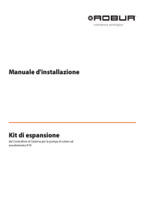 Manuale d`installazione Kit di espansione
