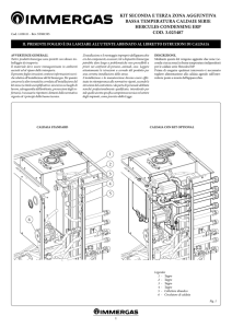 kit seconda e terza zona aggiuntiva bassa temperatura